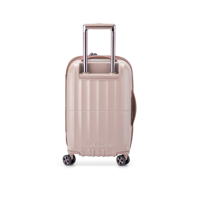 Valise Cabine Extensible - St Tropez - 55 Cm - Rose - Delsey Paris - The Bradery