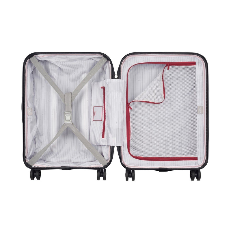 Valise Cabine Segur 2.0 Valise Cabine Slim 4 Doubles Roues 55Cm - Gris Valises Cabine Delsey