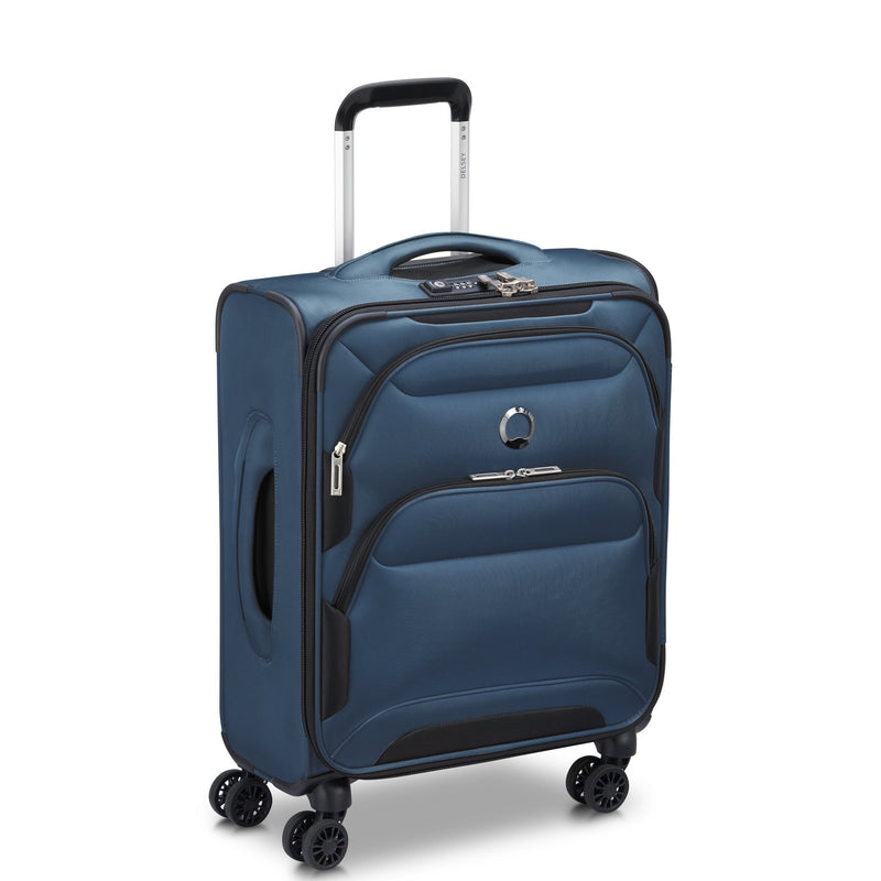 Valise Cabine - Sky Max 2.0 - 55Cm - Bleu - Delsey Paris - The Bradery