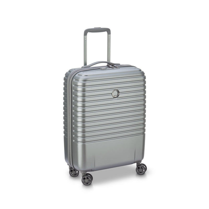 Valise Cabine Slim- Caumartin Plus - 55 Cm - Gris - Delsey Paris - The Bradery