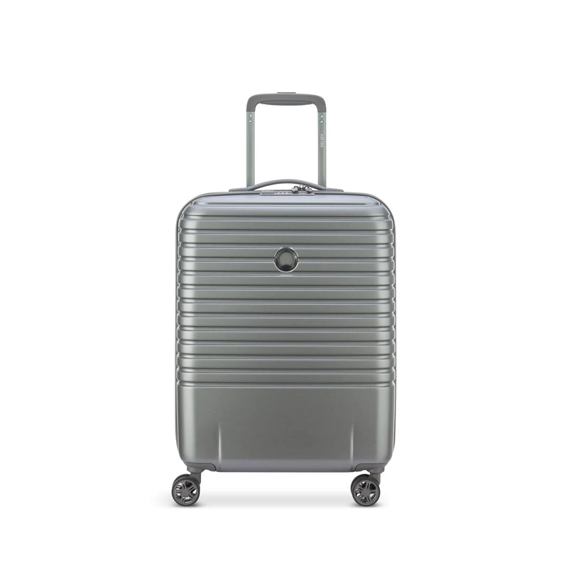 Valise Cabine Slim - Caumartin Plus - 55 Cm - Gris - Delsey Paris - The Bradery