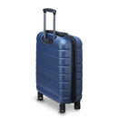 Slim Rigid Cabin Suitcase - Air Armor - 55Cm - Blue - Delsey Paris - The Bradery