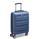 Valise Cabine Slim Rigide - Air Armour - 55Cm - Bleu - Delsey Paris - The Bradery