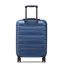 Valise Cabine Slim Rigide - Air Armour - 55Cm - Bleu - Delsey Paris - The Bradery