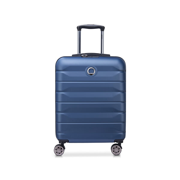 Valise Cabine Slim Rigide - Air Armour - 55Cm - Bleu - Delsey Paris - The Bradery