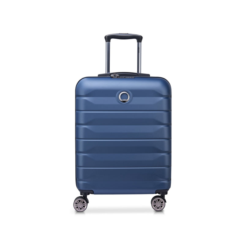 Valise Cabine Slim Rigide - Air Armour - 55Cm - Bleu - Delsey Paris - The Bradery