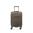 Soft Expandable Cabin Suitcase - Helium Dlx 2.0 - 55Cm - Mocha - Delsey Paris - The Bradery