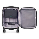 Valise Cabine Souple Extensible - Helium Dlx 2.0 - 55Cm - Noir - Delsey Paris - The Bradery