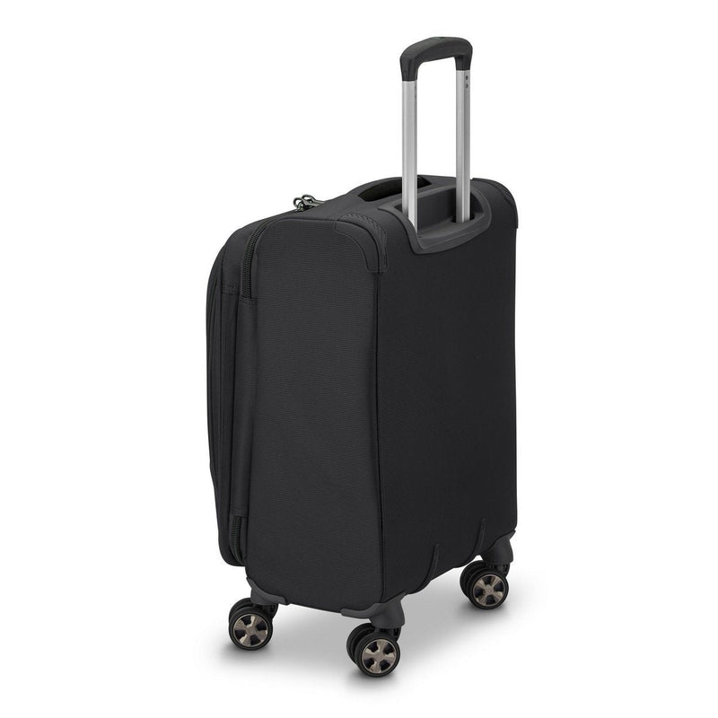 Valise Cabine Souple Extensible - Helium Dlx 2.0 - 55Cm - Noir - Delsey Paris - The Bradery