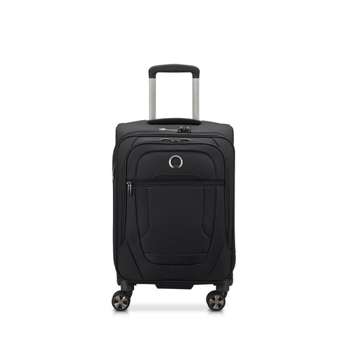 Valise Cabine Souple Extensible - Helium Dlx 2.0 - 55Cm - Noir - Delsey Paris - The Bradery