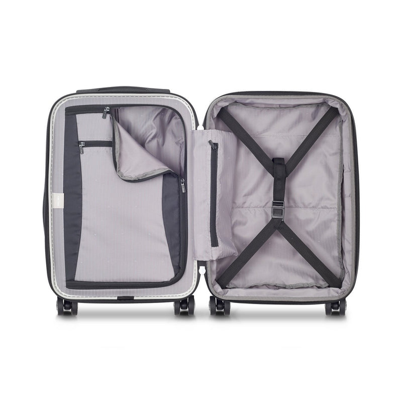 Valise Cabine Titanium Cabine 4 Roues Extensible 55Cm Poc - Gris Valises Cabine Delsey