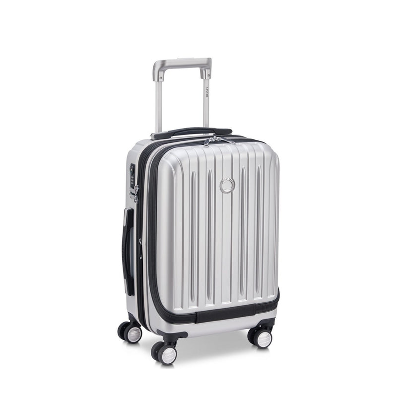 Valise Cabine Titanium Cabine 4 Roues Extensible 55Cm Poc - Gris Valises Cabine Delsey