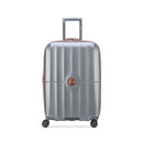 Valise Extensible 4x2 Roues - St Tropez - 67Cm - Gris - Delsey Paris - The Bradery