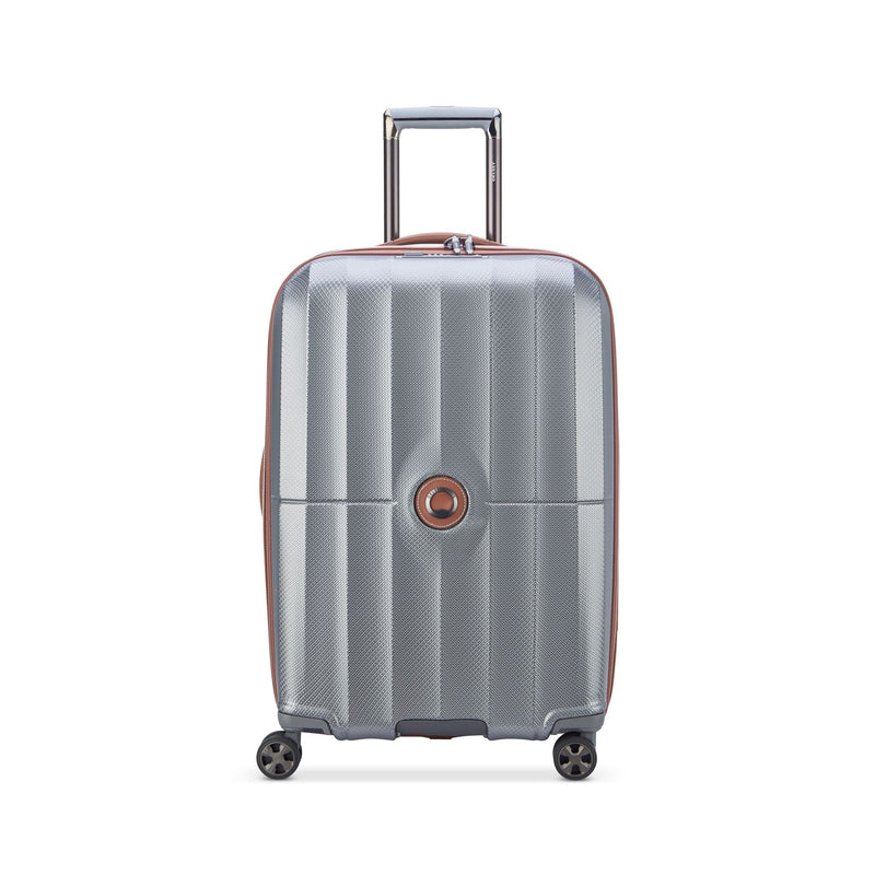 Valise Extensible 4x2 Roues - St Tropez - 67Cm - Gris - Delsey Paris - The Bradery