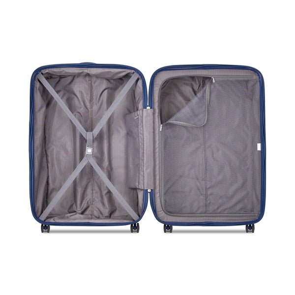 Large Suitcase - Caumartin - Trolley - 76 cm - Blue - Delsey Paris - The Bradery