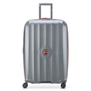 Valise Long Séjour Extensible 4 Doubles Roues - St Tropez - 77 Cm - Gris - Delsey Paris - The Bradery