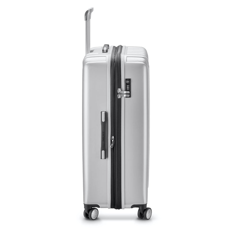 Valise Long Séjour Extensible - Hl Titanium - 82 Cm - Gris - Delsey Paris - The Bradery