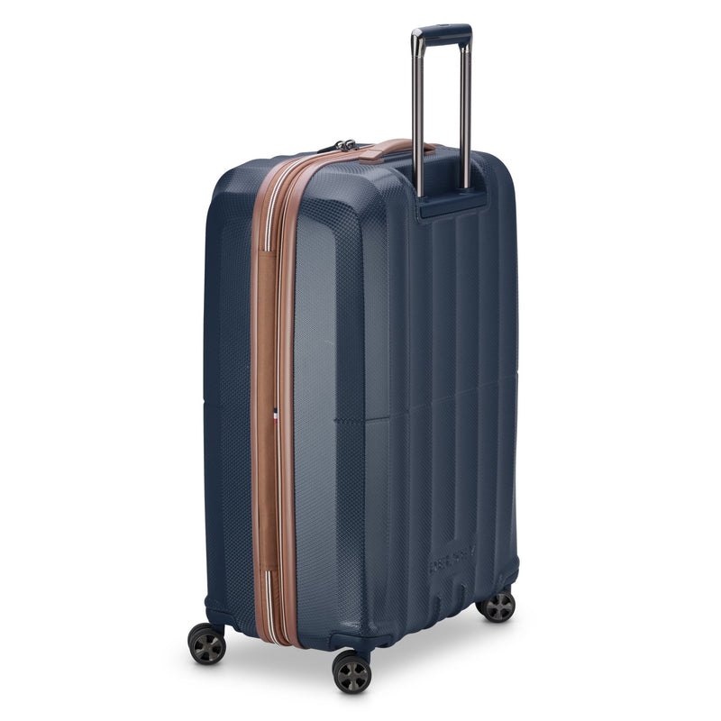 Valise Long Séjour Extensible - St Tropez - 77 Cm - Bleu - Delsey Paris - The Bradery