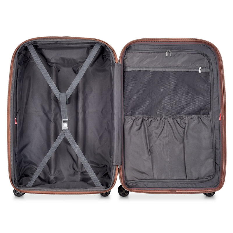 Valise Long Séjour Extensible - St Tropez - 77 Cm - Bleu - Delsey Paris - The Bradery