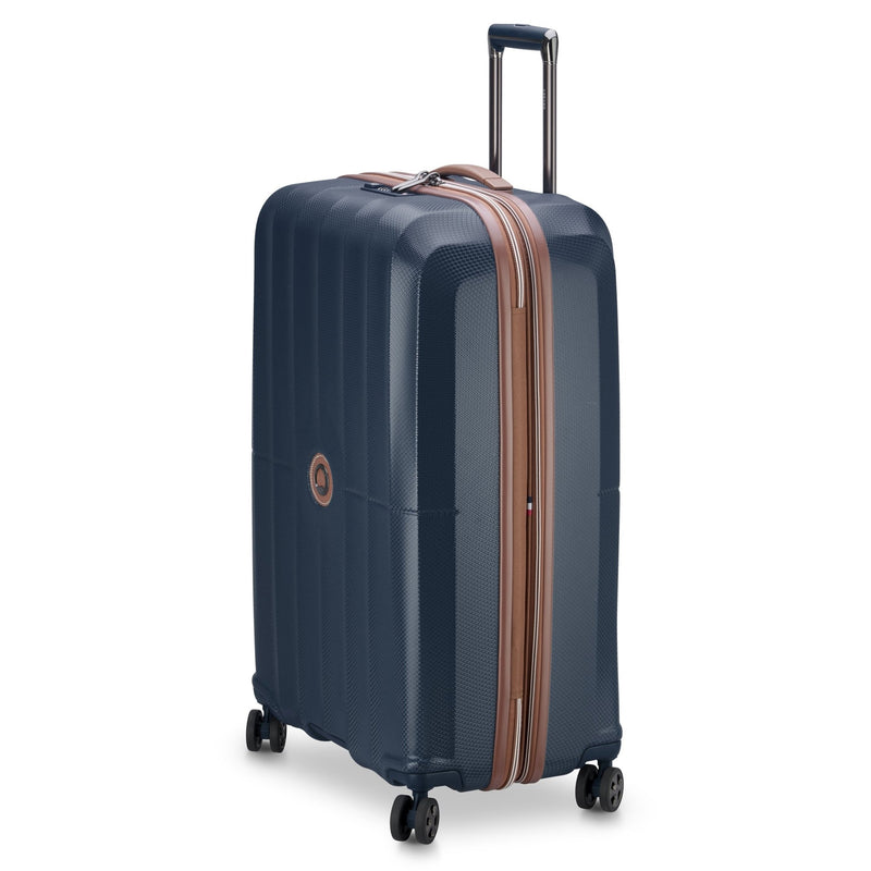 Valise Long Séjour Extensible - St Tropez - 77 Cm - Bleu - Delsey Paris - The Bradery