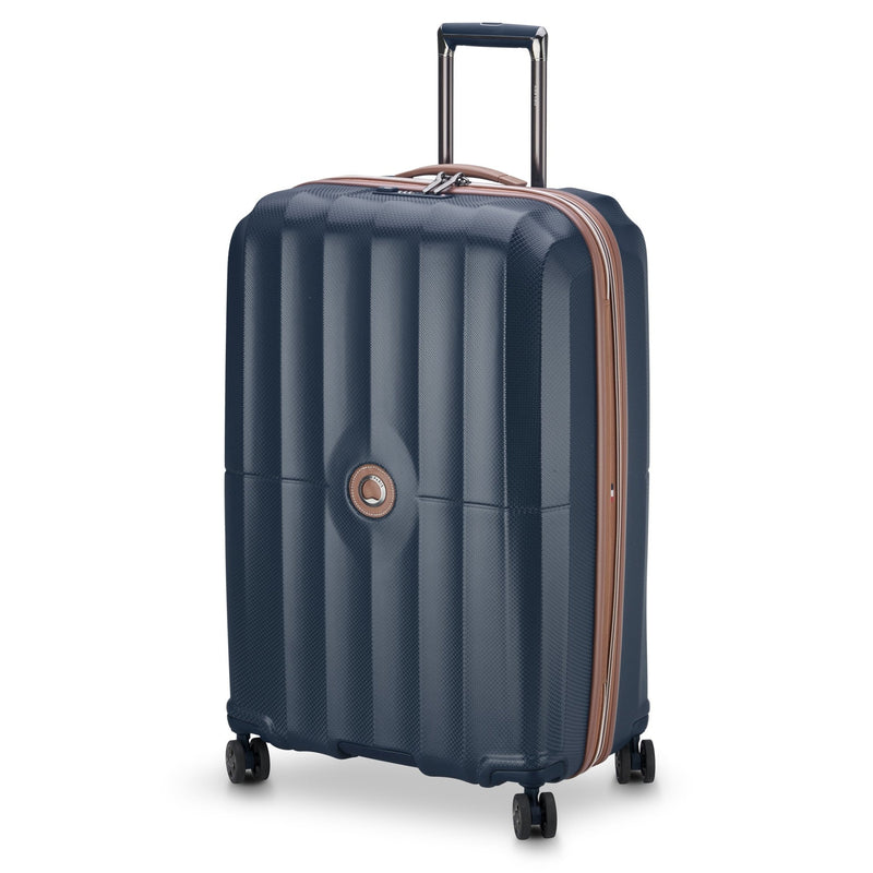 Valise Long Séjour Extensible - St Tropez - 77 Cm - Bleu - Delsey Paris - The Bradery