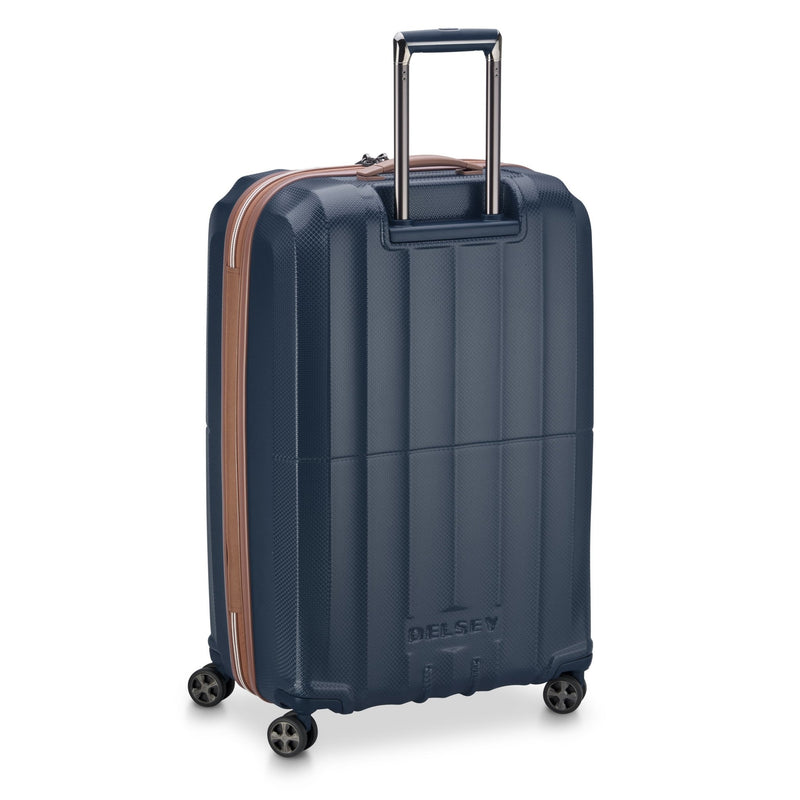 Valise Long Séjour Extensible - St Tropez - 77 Cm - Bleu - Delsey Paris - The Bradery