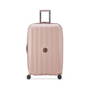 Valise Long Séjour Rigide Extensible - St Tropez - 76Cm - Rose - Delsey Paris - The Bradery