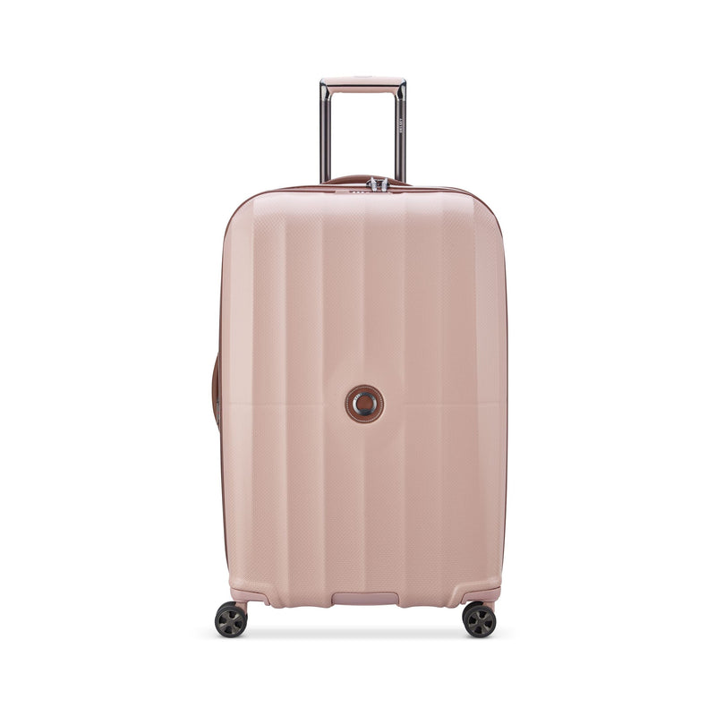 Valise Long Séjour Rigide Extensible - St Tropez - 76Cm - Rose - Delsey Paris - The Bradery