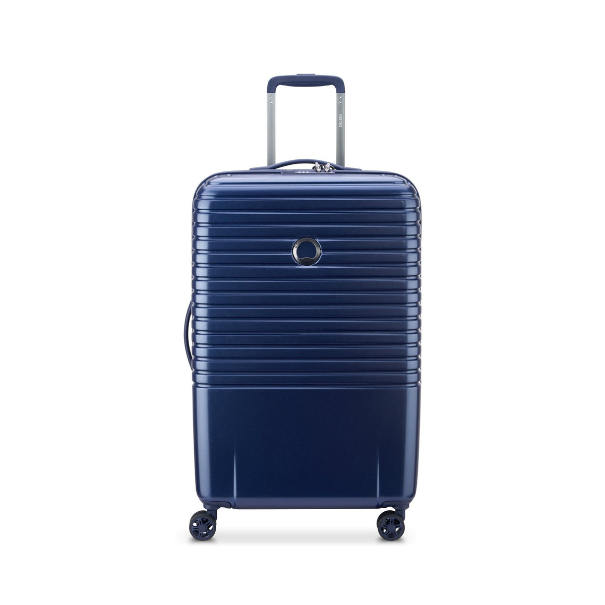 Valise Moyen Séjour - Caumartin - Trolley - 70 Cm - Bleu - Delsey Paris - The Bradery