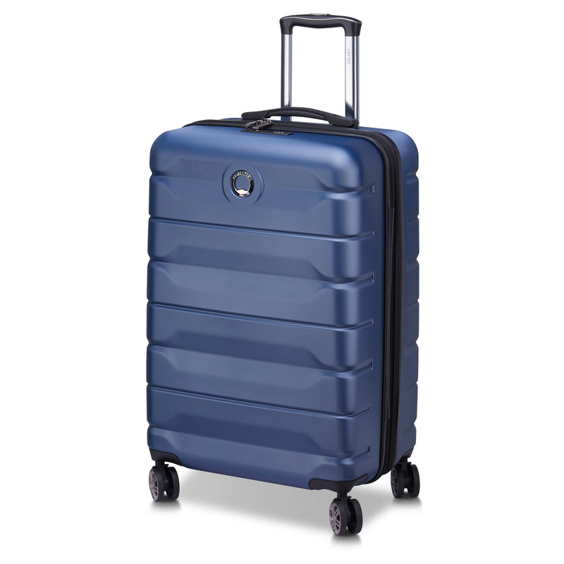 Valise Moyen Séjour Extensible - Air Armour - 68Cm - Bleu - Delsey Paris - The Bradery