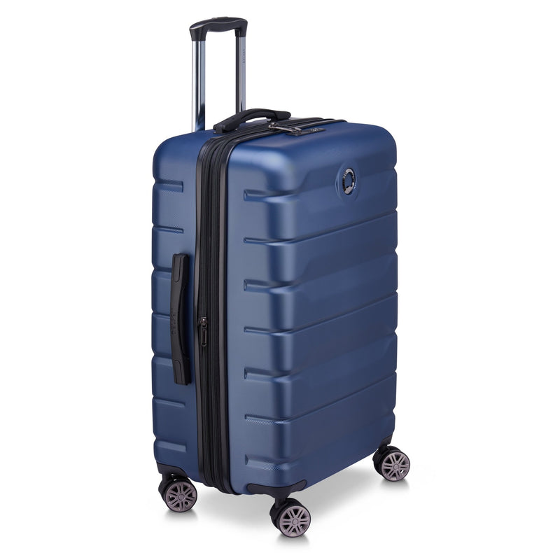 Valise Moyen Séjour Extensible - Air Armour - 68Cm - Bleu - Delsey Paris - The Bradery