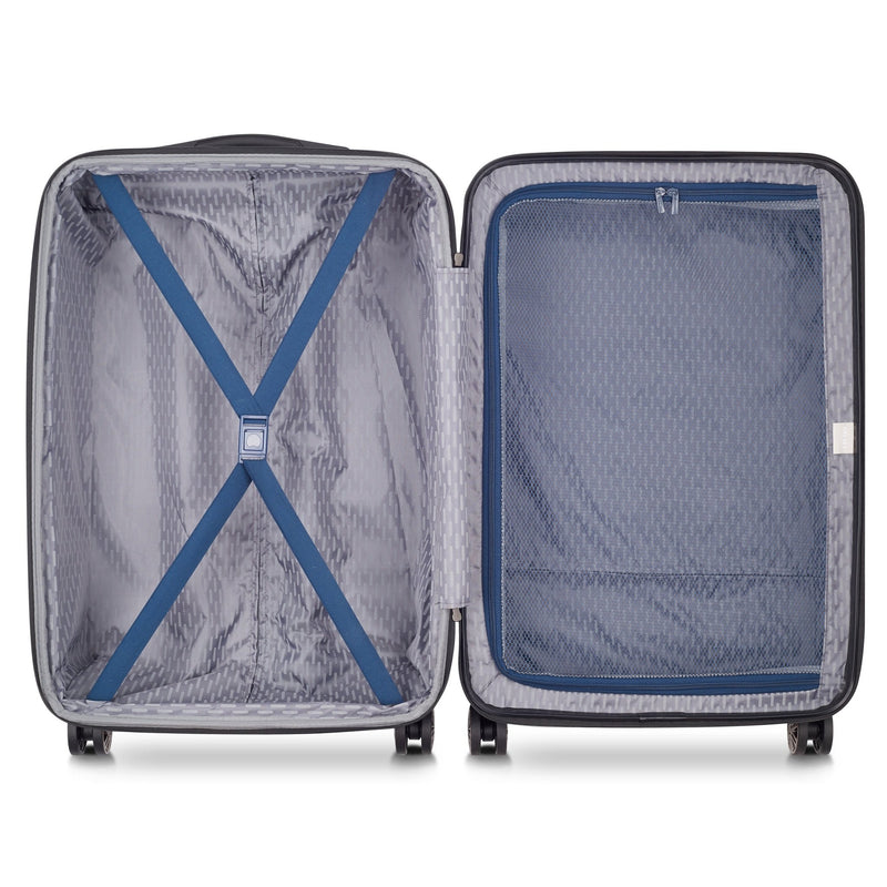 Valise Moyen Séjour Extensible - Air Armour - 68Cm - Bleu - Delsey Paris - The Bradery