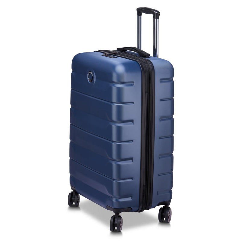 Valise Moyen Séjour Extensible - Air Armour - 68Cm - Bleu - Delsey Paris - The Bradery