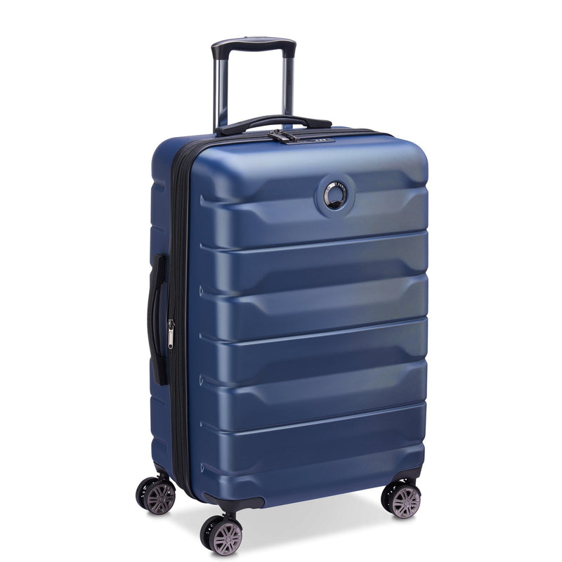 Valise Moyen Séjour Extensible - Air Armour - 68Cm - Bleu - Delsey Paris - The Bradery