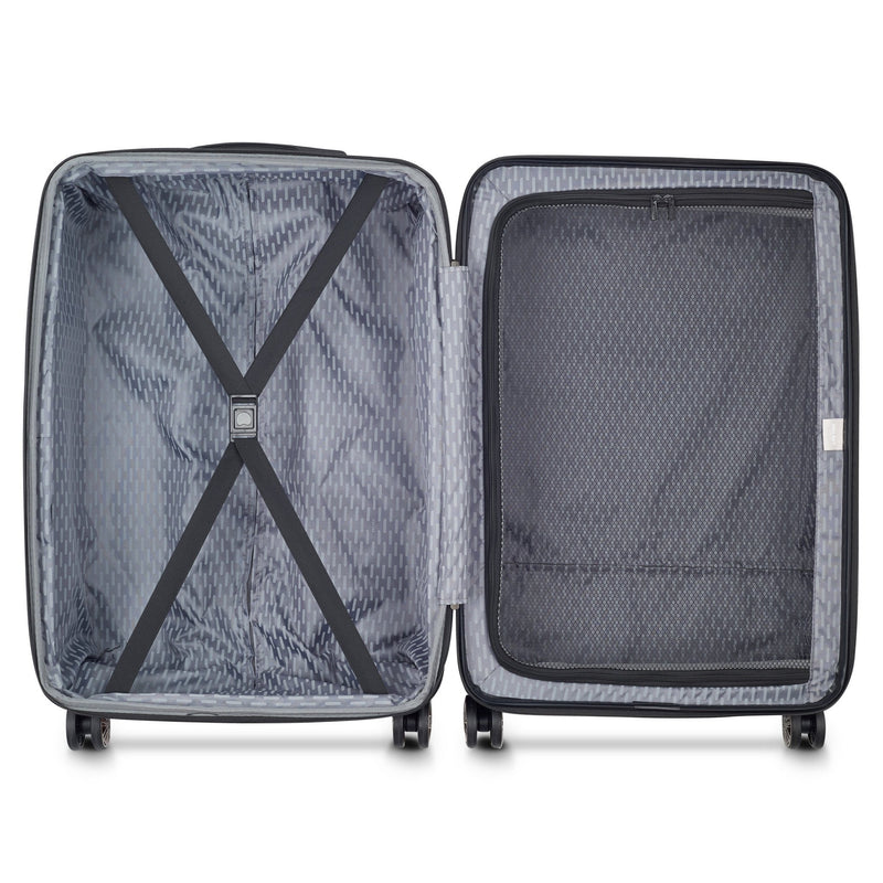 Valise Moyen Séjour Extensible - Air Armour - 68Cm - Noir - Delsey Paris - The Bradery