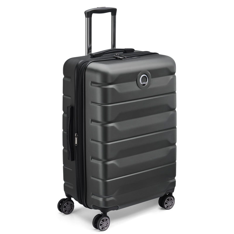 Valise Moyen Séjour Extensible - Air Armour - 68Cm - Noir - Delsey Paris - The Bradery