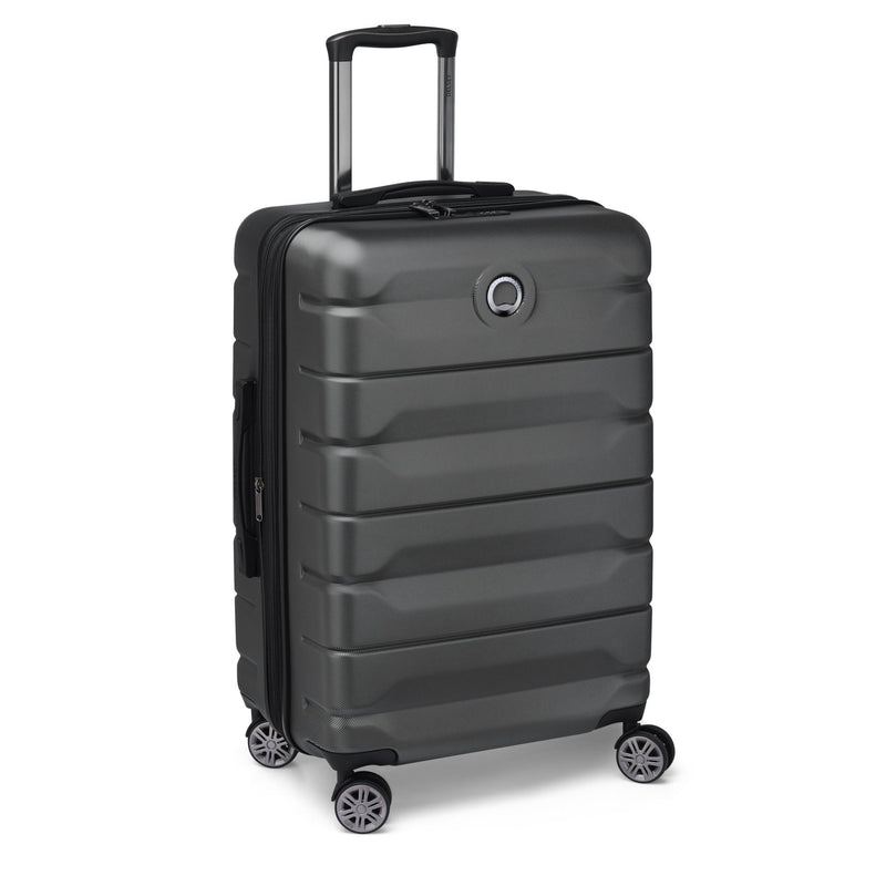 Valise Moyen Séjour Extensible - Air Armour - 68Cm - Noir - Delsey Paris - The Bradery