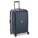 Valise Moyen Séjour Extensible - St Tropez - 67Cm - Bleu - Delsey Paris - The Bradery