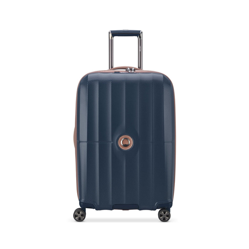 Valise Moyen Séjour Extensible - St Tropez - 67Cm - Bleu - Delsey Paris - The Bradery