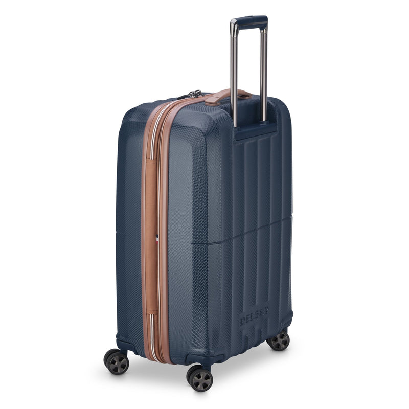 Valise Moyen Séjour Extensible - St Tropez - 67Cm - Bleu - Delsey Paris - The Bradery