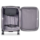 Valise Moyen Séjour Souple Extensible - Helium Dlx - 71Cm - Noir - Delsey Paris - The Bradery