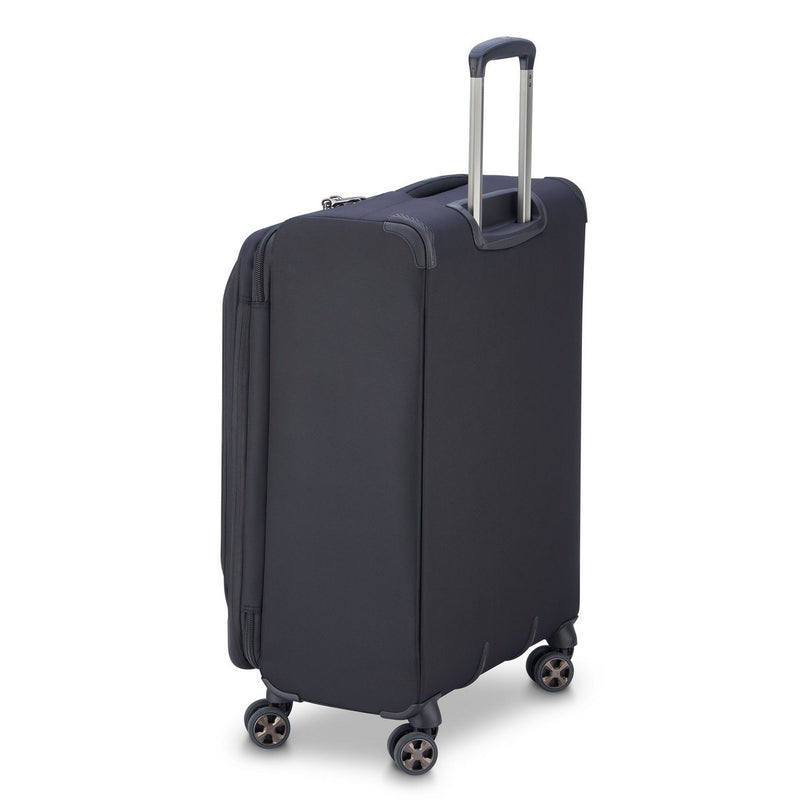 Valise Moyen Séjour Souple Extensible - Helium Dlx - 71Cm - Noir - Delsey Paris - The Bradery