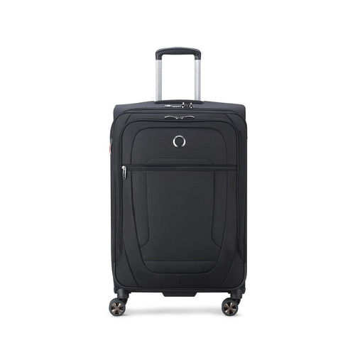 Valise Moyen Séjour Souple Extensible - Helium Dlx - 71Cm - Noir - Delsey Paris - The Bradery