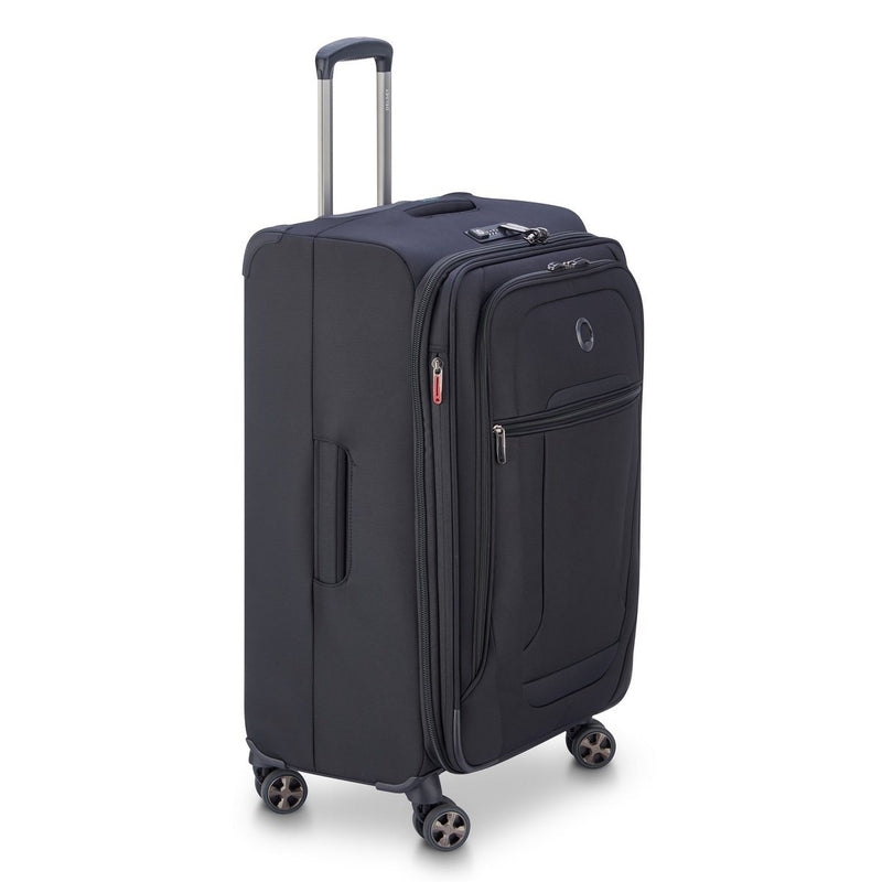 Valise Moyen Séjour Souple Extensible - Helium Dlx - 71Cm - Noir - Delsey Paris - The Bradery