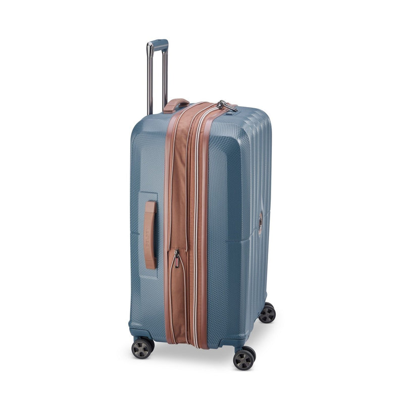 Valise Moyen Séjour St Tropez 4 X 2 Doubles Roues 67 Cm - Blue - Valises Moyen séjour - Delsey - The Bradery