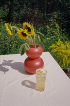 Vase Tuga - Rouge Coquelicot - Noo.ma Design - The Bradery