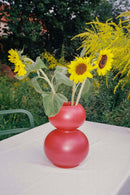 Vase Tuga - Rouge Coquelicot - Noo.ma Design - The Bradery