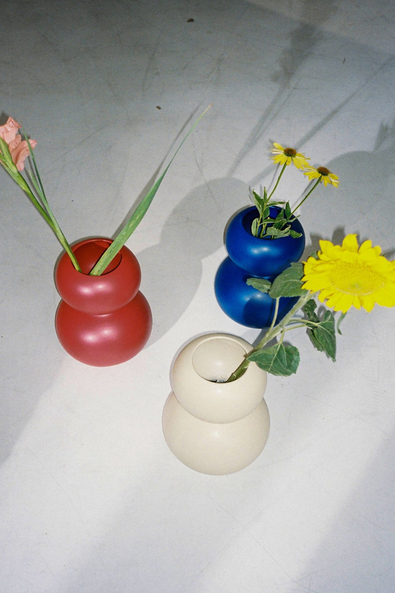 Vase Tuga - Rouge Coquelicot - Noo.ma Design - The Bradery