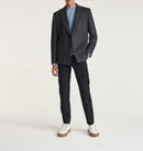 Veste Blazer Croisée Grise Coupe Droite - Homme Vestes Et Manteaux The Kooples