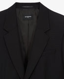 Veste Blazer Laine Noire - Homme Manteaux Et Vestes The Kooples